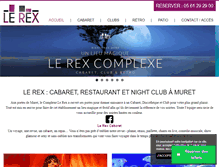 Tablet Screenshot of lerex-toulouse.fr